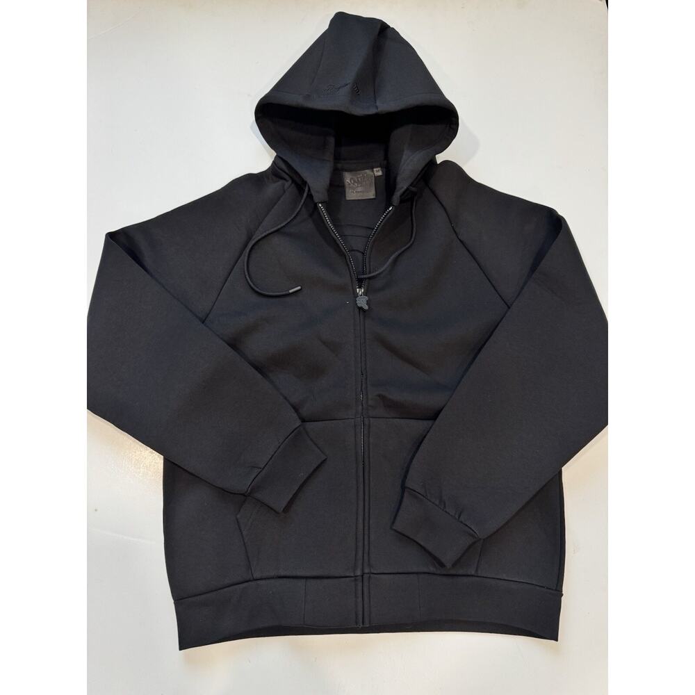 SYNA WORLD NEOPRENE ZIP HOOD BLACK MEDIUM